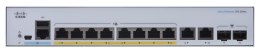 CBS350 Managed 8-port GE, Full PoE, Ext PS, 2x1G Combo