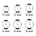 Zegarek Unisex Q&Q (Ø 34 mm) - Różowy