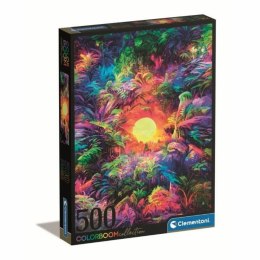 Układanka puzzle Clementoni Colorboom Psychedelic Jungle 500 Części