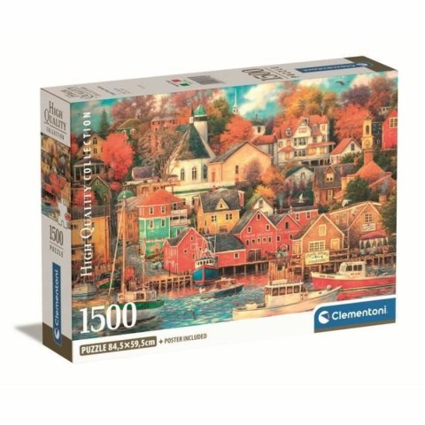 Układanka puzzle Clementoni Good Times Harbor 1500 Części