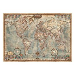 Układanka puzzle Educa The World, Political map 16005 1500 Części