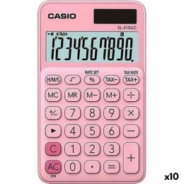 Kalkulator Casio SL-310UC Różowy (10 Sztuk)