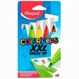 Mazaki Maped Color' Peps Jumbo XXL Wielokolorowy 5 Części (6 Części)