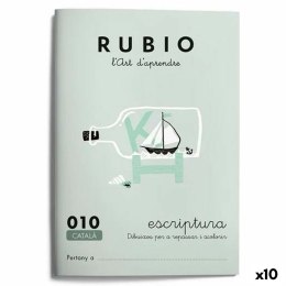 Writing and calligraphy notebook Rubio Nº10 Kataloński A5 20 Kartki (10 Sztuk)