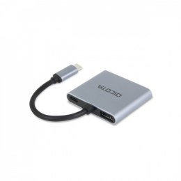 Stacja dokująca USB-C Portable 4-in-1 D ock 4K 2xHDMI 100W PD