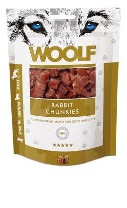 WOOLF Przysmak Rabbit Chunkies dla psa 100g