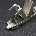 Wtyk RJ45 beznarzędziowy STP | CAT6 | JACK PIN | T568B | T568A