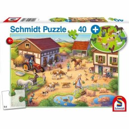 Układanka puzzle Schmidt Spiele Farma 40 Części