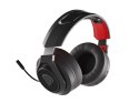 Słuchawki Selen 400 z mikrofonem bezprzewodowe czarno-czerwone