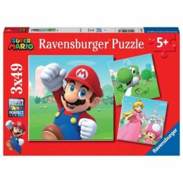 Układanka puzzle Ravensburger SUPER MARIO 147 Części
