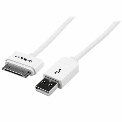 Kabel USB Startech USB2ADC1M USB A Biały