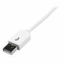 Kabel USB Startech USB2ADC1M USB A Biały