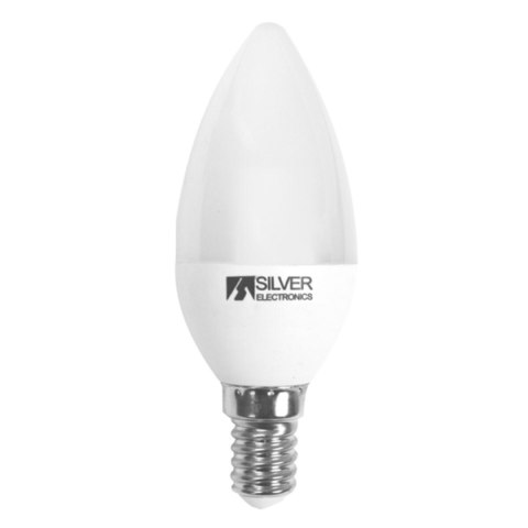 Świeca Silver Electronics ECO VELA E14 5W 3000K A+ Biały Czarny 5 W E14 (3000K)