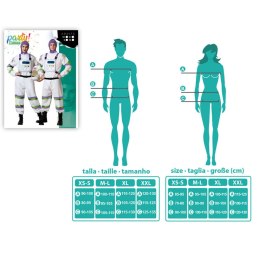 Kostium dla Dorosłych Astronauta - M/L