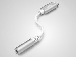 Adapter Audio lightning 3,5mm jack wtyk Biały