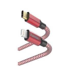 Kabel ładujacy USB-C - Lightning 1,5m Czerwony