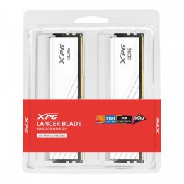 Pamięć XPG Lancer Blade DDR5 6000 64GB (2x32) CL30 biała