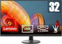 Monitor Lenovo D32u-40 31,5" 16:9 3840x2160 3000:1 Raven Black