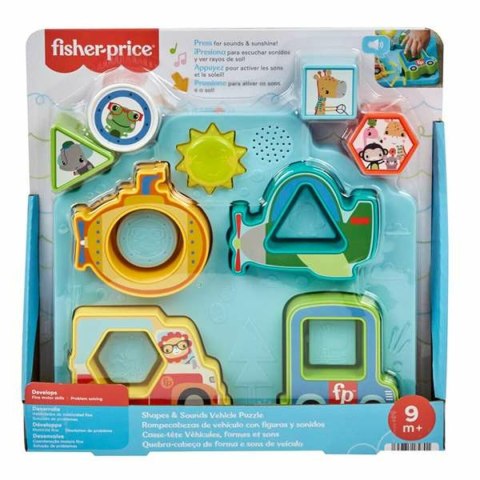 Puzzle dla dzieci Fisher-Price Pojazdy