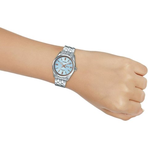 Zegarek Damski Casio ENTICER LADY Niebieski (Ø 36 mm)