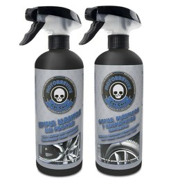 Zestaw do czyszczenia i przechowywania Motorrevive ZMRV0003 2 Części Środek do czyszczenia opon Środek do mycia kół