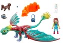 Zestaw z figurkami Dragons 71083 Feathers & Alex