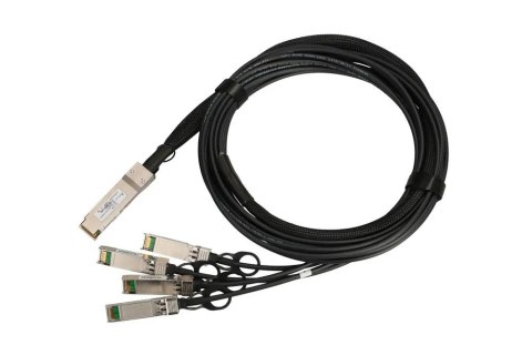 Extralink QSFP+ DAC | Kabel QSFP+ | DAC, 40Gbps do 4x 10Gbps 3m, 30AWG