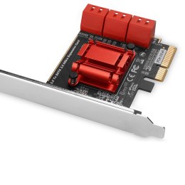 AXAGON PCES-SA6 Kontroler PCIe 6x wewn.