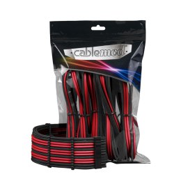 CableMod PRO ModMesh Cable Extension Kit - czarny/czerwony
