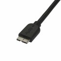 Kabel USB do Micro USB Startech USB3AUB50CMS Czarny