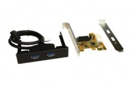 Pamięć masowa IO Exsys PCIe 2x USB 3.0 wewnętrzna (EX-11099-2)