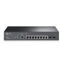 TP-Link JetStream TL-SG3210 łącza sieciowe Zarządzany L2/L3 Gigabit Ethernet (10/100/1000) 1U Czarny