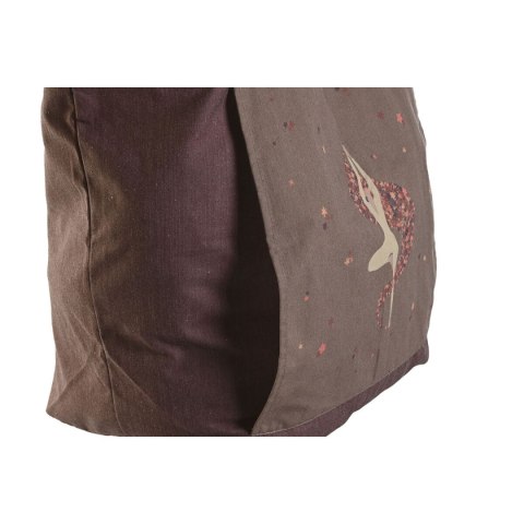 Torba z tkaniny DKD Home Decor Brązowy Kolor Zielony Bordeaux Płótno 68 x 30 x 55 cm (3 Sztuk)