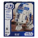 Zestaw do budowania Star Wars R2-D2 201 Części 19 x 18,6 x 28 cm Biały Wielokolorowy