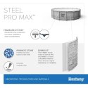 Bestway Basen Stelażowy Steel Pro MAX 16' x 48"/4.88m x 1.22m 5619E