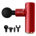 Pistolet do masażu SKG F3-EN (czerwony)