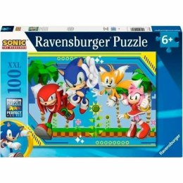 Układanka puzzle Ravensburger Sonic 100 Części