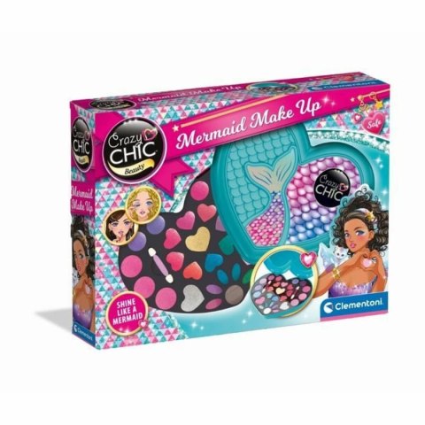 Zestaw do Makijażu dla Dzieci Clementoni Crazy Chic Beauty Mermaid Make up