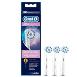 Końcówka do Elektronicznej Szczoteczki do Zębów Oral-B Ultra Sensitive Biały