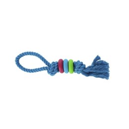 Zabawka dla psów Dingo 30079 Niebieski Bawełna Guma naturalna