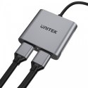 Adapter USB-C - 2x HDMI 2.0; 4K MST; M/F