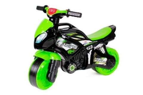 Motocykl jeździk zielono-czarny TechnoK 5774