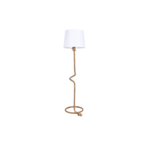 Lampa Stojąca Home ESPRIT Biały Brązowy Sznurek 50 W 220 V 40 x 40 x 151 cm