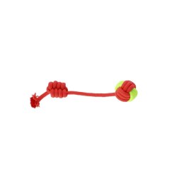 Zabawka dla psów Dingo 30102 Czerwony Kolor Zielony Bawełna