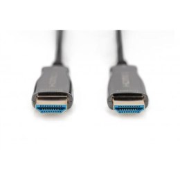 Kabel połączeniowy hybrydowy HDMI 2.0 Premium HighSpeed Ethernet 4K60Hz UHD HDMI A/HDMI A M/M 10m