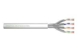 Kabel typu linka DIGITUS kat.6A, U/FTP, AWG 27/7,LSOH, 100m, szary, karton