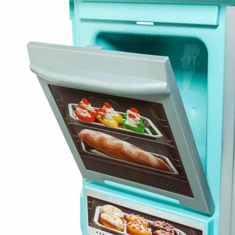 Kuchnia zabawka Cook Moltó 18151 100 x 97 x 31 cm Niebieski Chowany (100 x 97 x 31 cm)