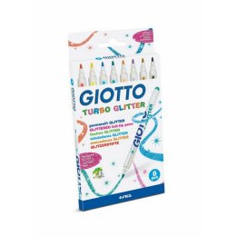 Zestaw markerów Giotto Turbo Glitter Wielokolorowy (10 Sztuk)