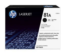 HP 81A - sortowanie - oryginał - LaserJet -