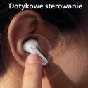 Słuchawki Bluetooth TWS 5.3 X-Don Series Dual microfon ENC białe